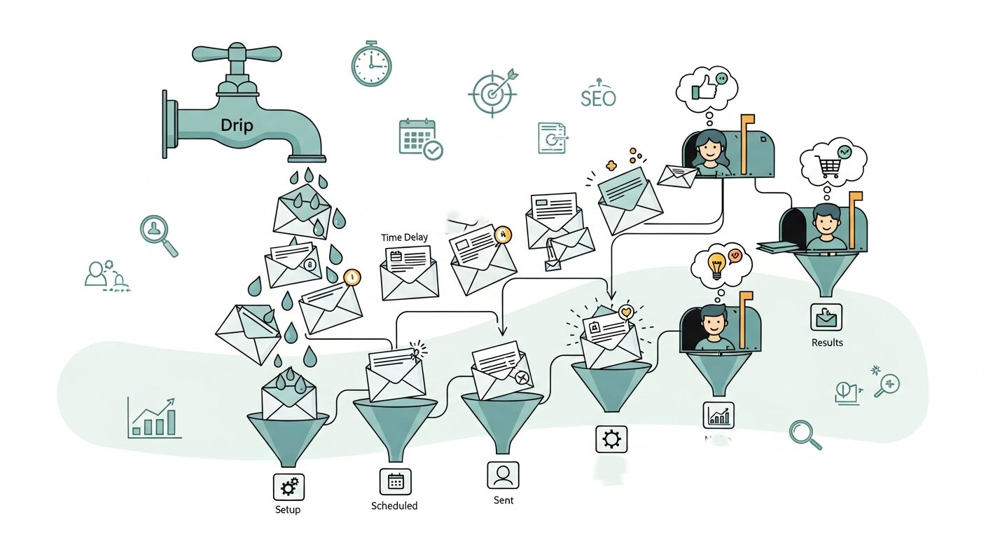How Drip Email Marketing Works