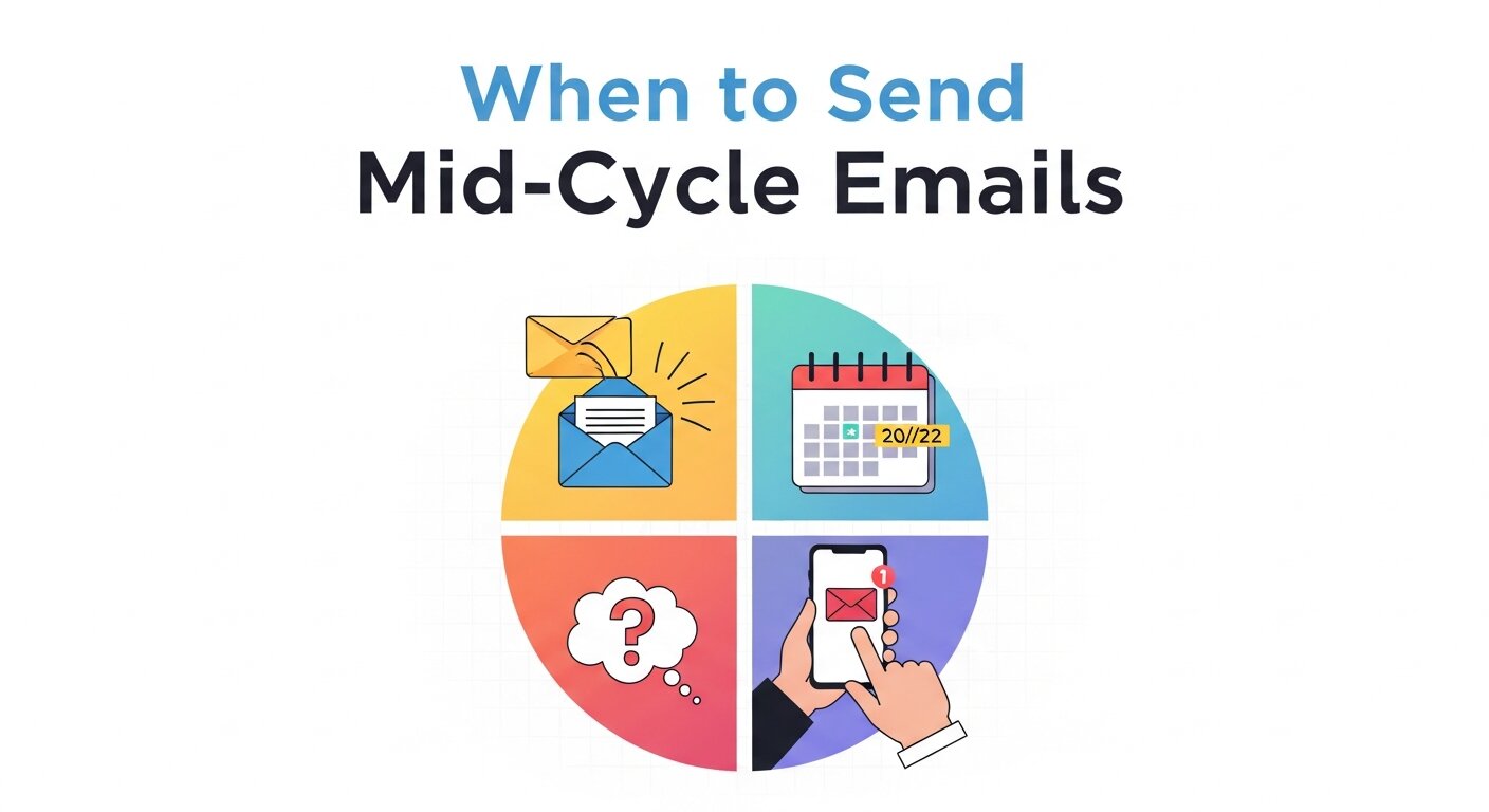 When to Send Mid-Cycle Emails