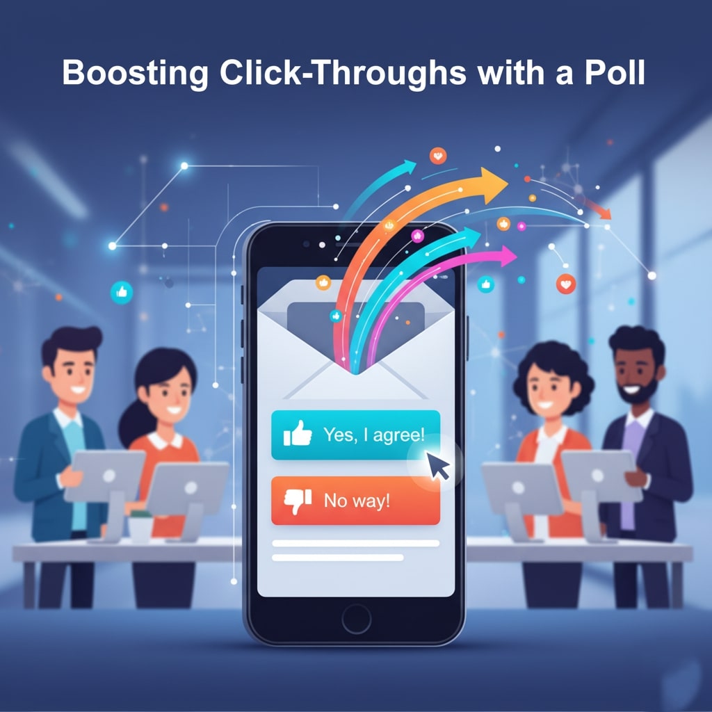 Boosting Click-Throughs with a Poll