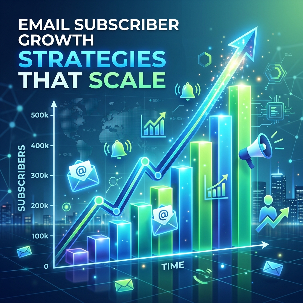 Email Subscriber Growth Strategies That Scale