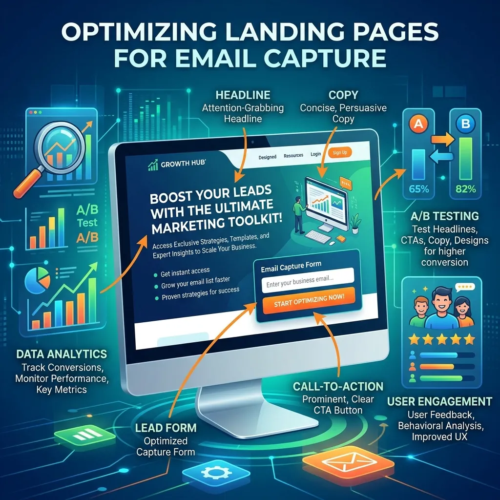 How Do You Optimize Landing Pages for Email Capture