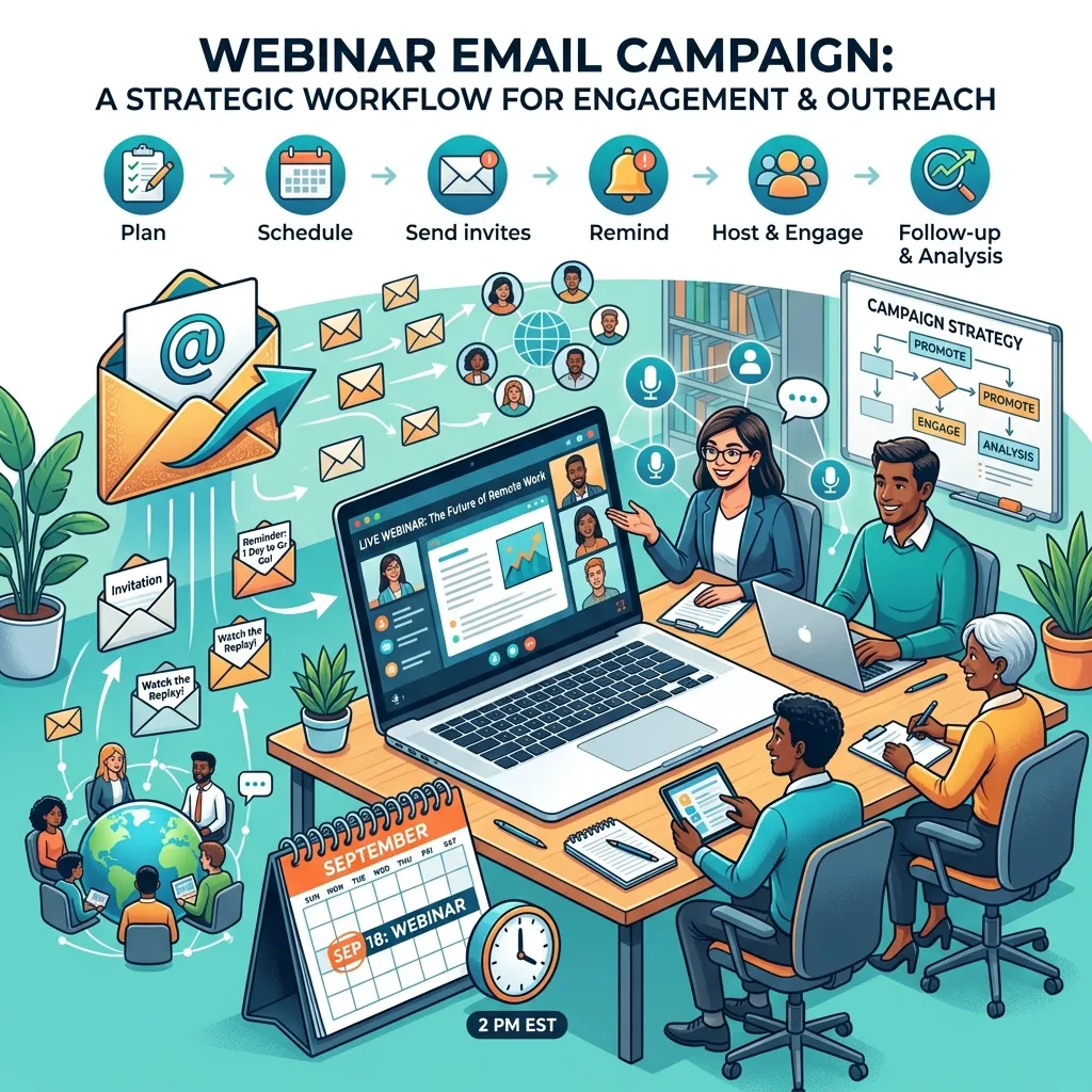 What is a webinar email campaign and why do you need one