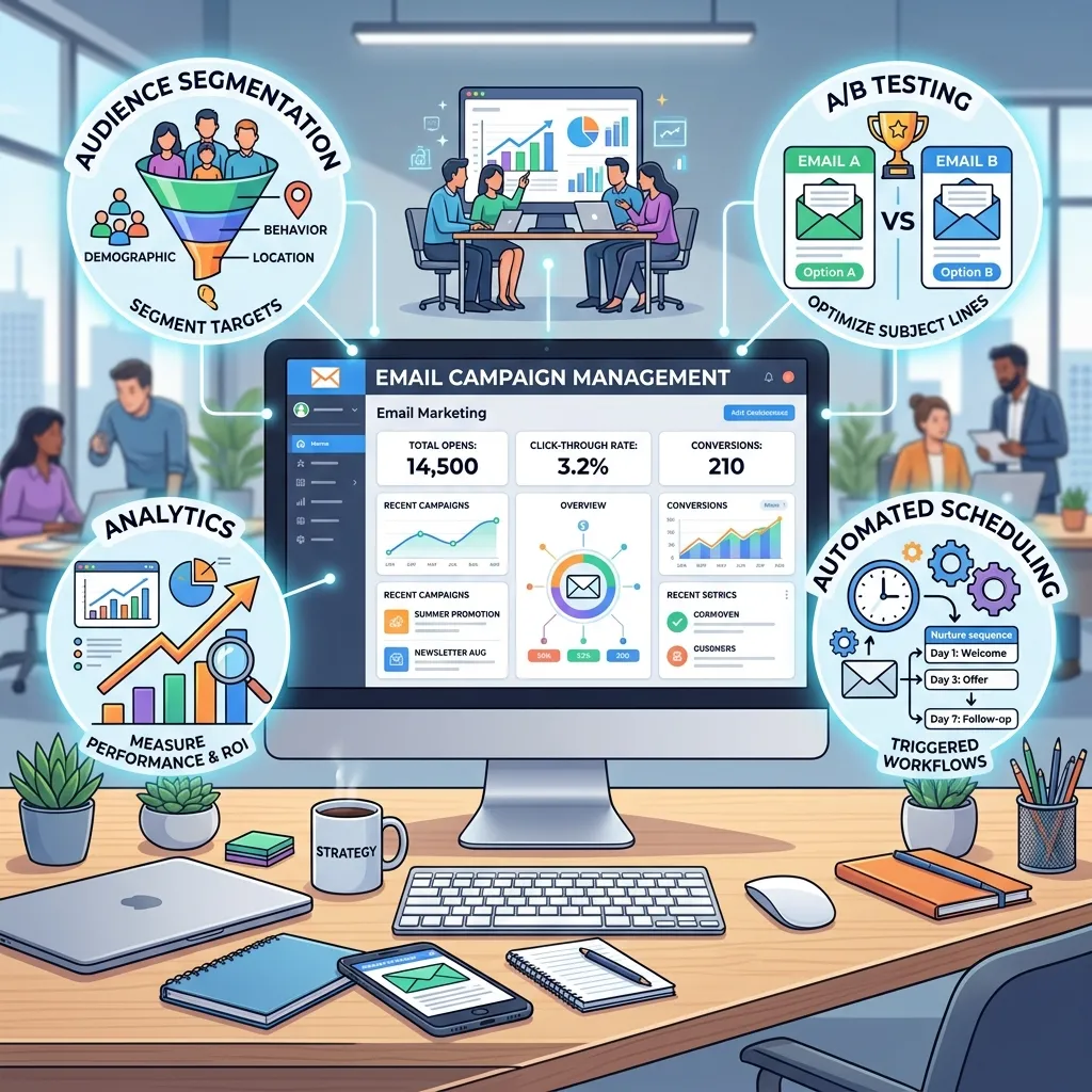 What is email campaign management