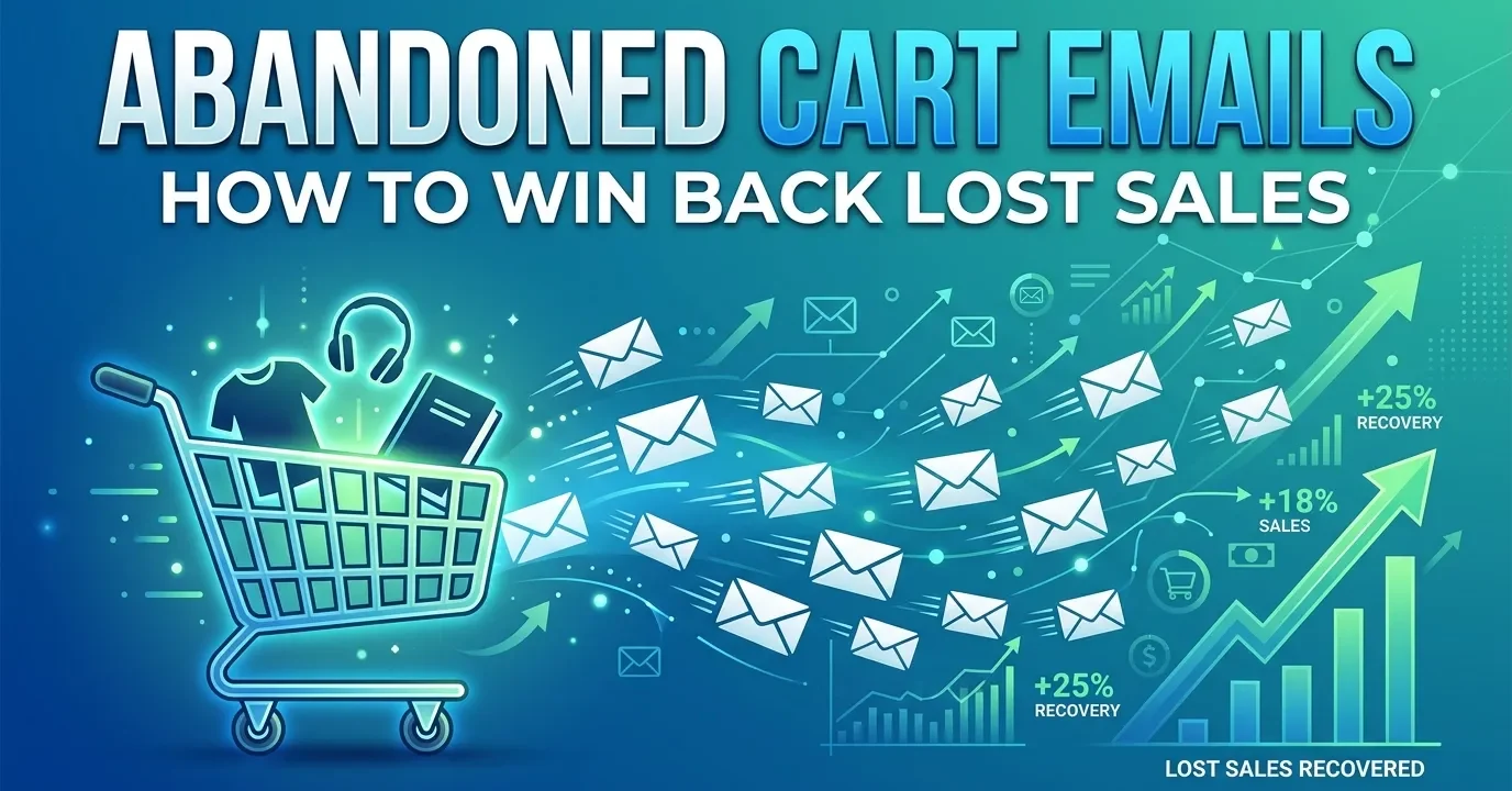 Abandoned Cart Emails How to Win Back Lost Sales