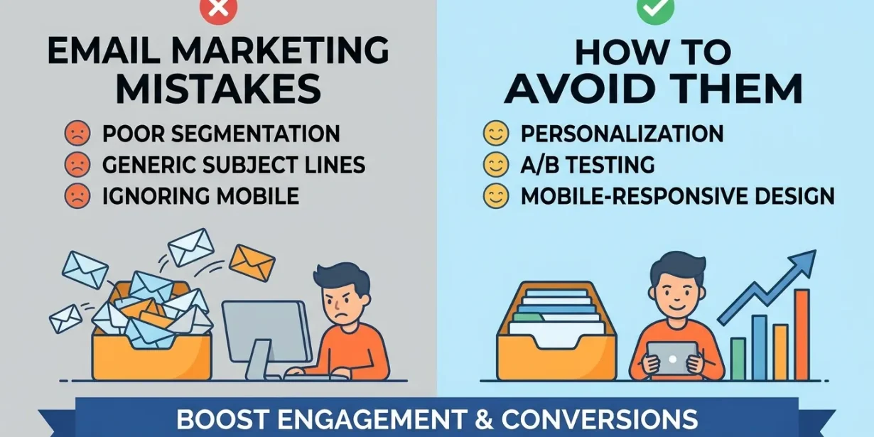 Email Marketing Mistakes Common Errors and How to Avoid Them