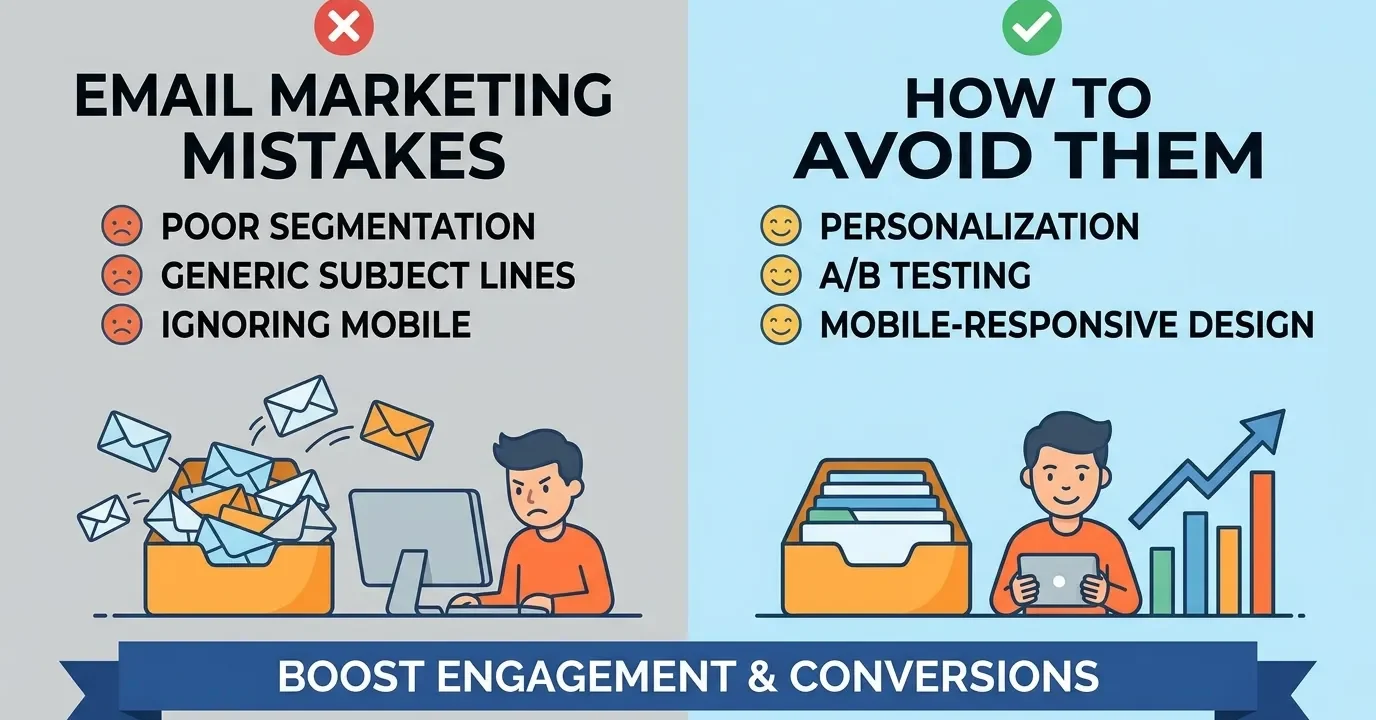 Email Marketing Mistakes Common Errors and How to Avoid Them