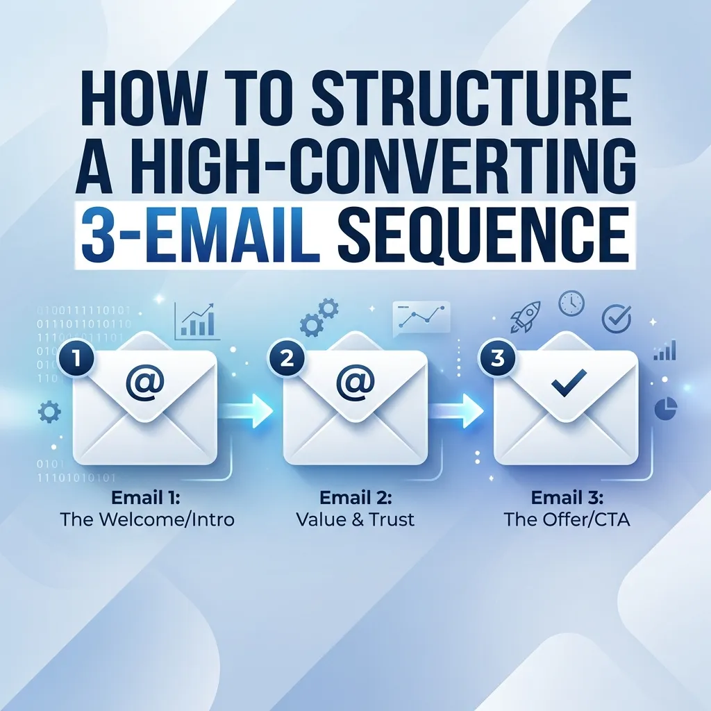 How to Structure a High-Converting 3-Email Sequence