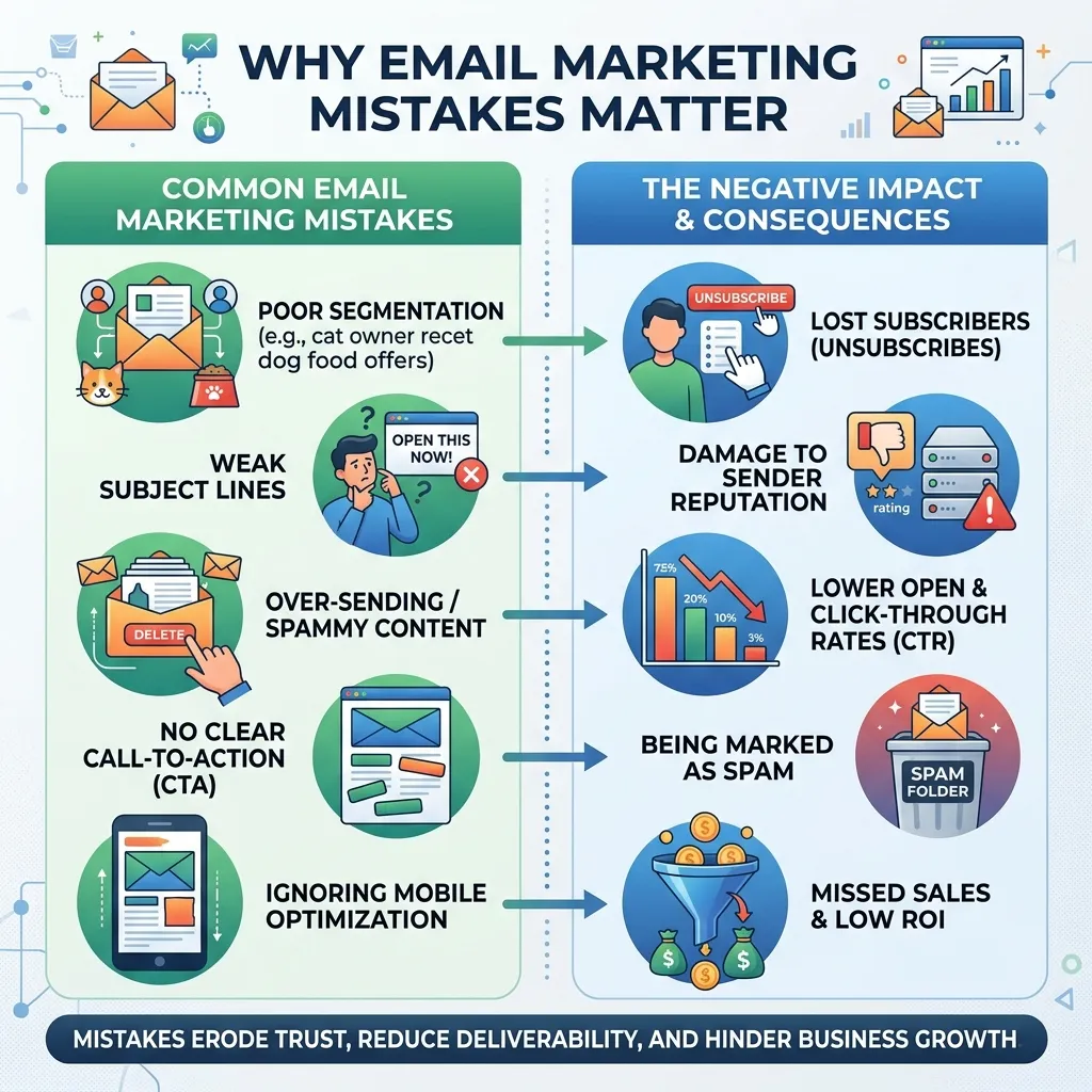 Why Email Marketing Mistakes Matter